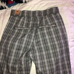 Checkered hollister pants